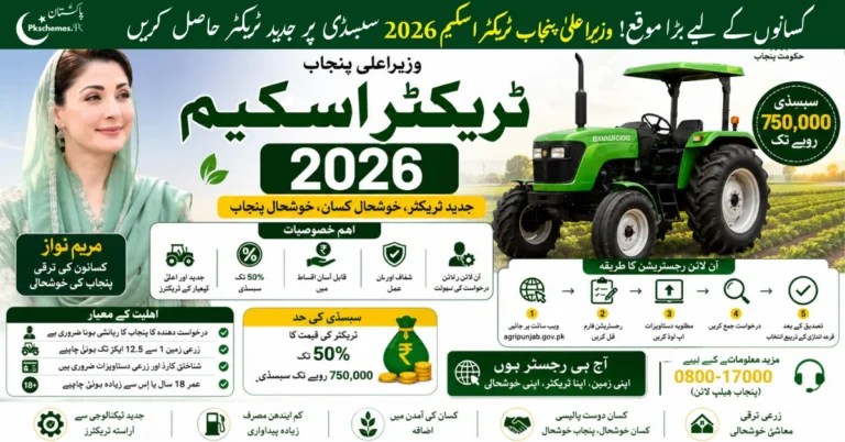 CM Punjab Tractor Scheme 2026, Punjab Green Tractor Scheme, free and subsidized tractors for farmers, Punjab government tractor scheme, agricultural machinery scheme, farmer tractor subsidy, tractor registration, eligibility and online application