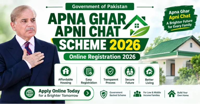 PM Apna Ghar Scheme 2026, PM Apna Ghar Scheme Online Registration 2026, Apna Ghar Scheme Online Apply, Apna Ghar Scheme Pakistan, Apna Ghar Housing Loan 2026