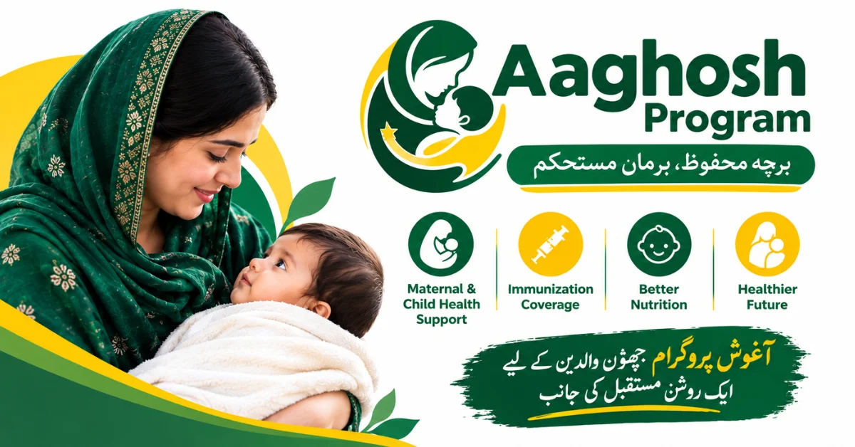 Aaghosh Program maternal and child health support for mothers and children