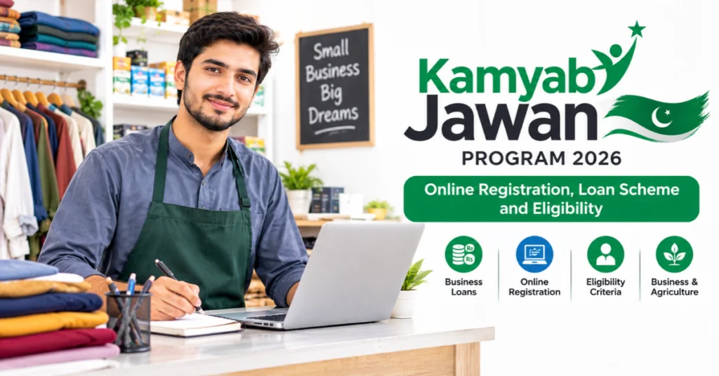 Kamyab Jawan Program 2026 Pakistan youth business loan scheme for small business owners